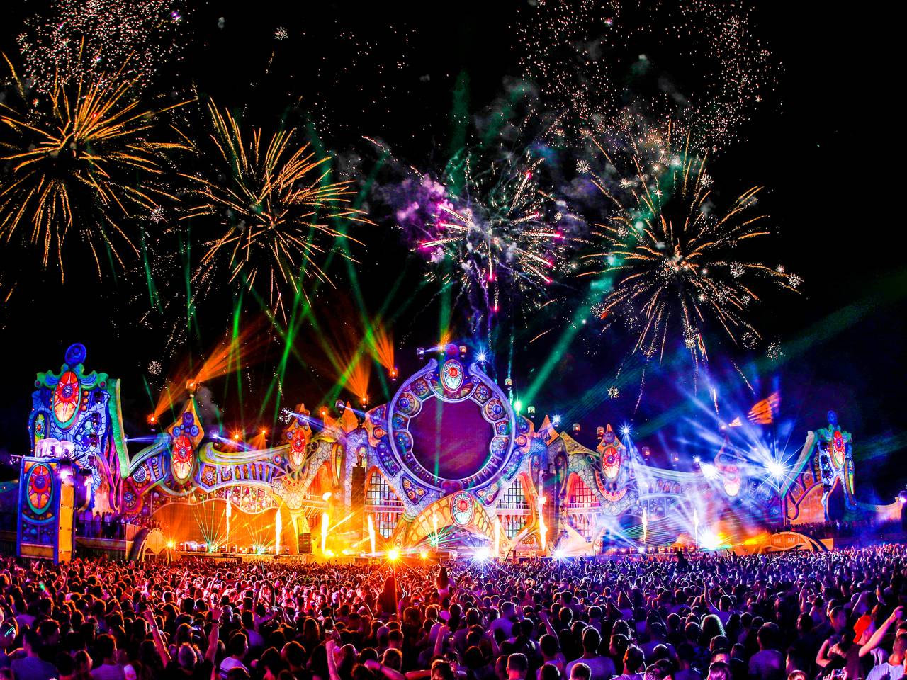 De mainstage van 7th Sunday Festival 2018.