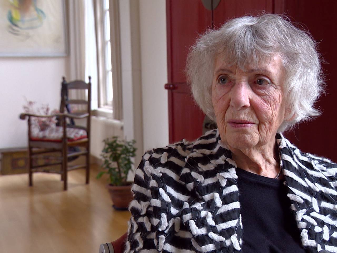 Anne Mieke Mol - Dubois meldde zich als 18-jarige vrijwillig bij het Britse militaire ziekenhuis in Eindhoven.