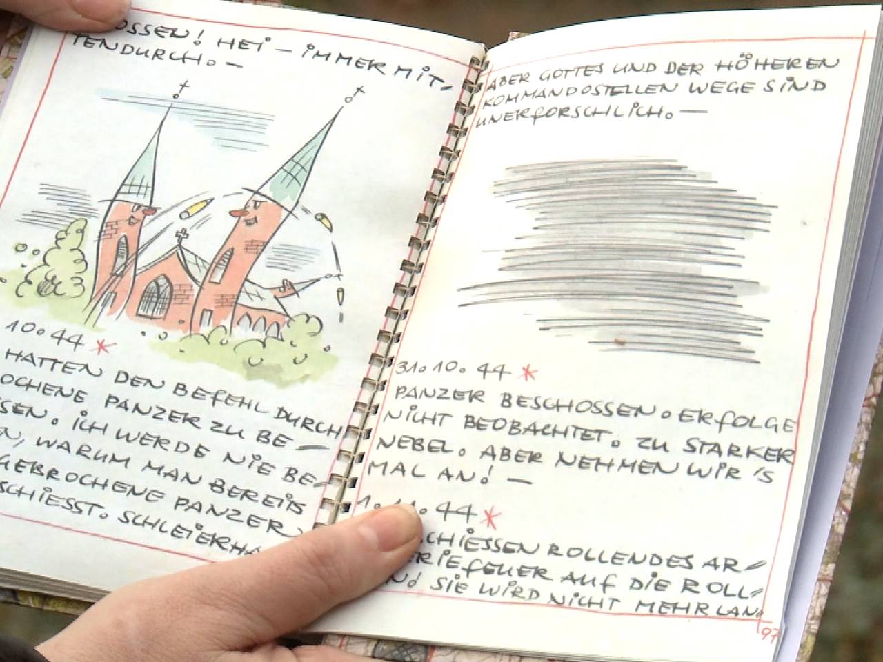 Het getekende dagboek van Werner Klemke