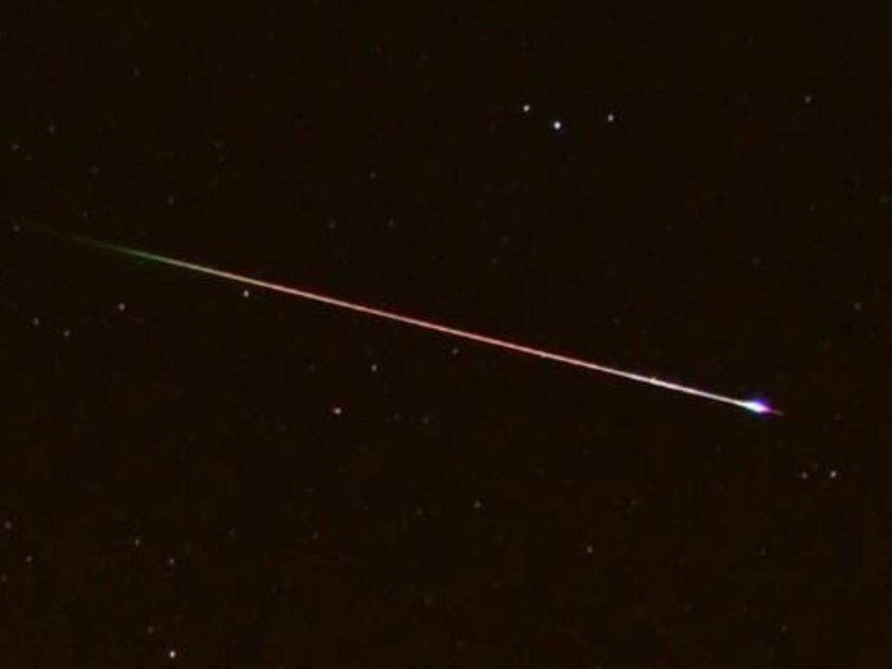 Een vallende ster. (Archieffoto: Erwin Kooij)