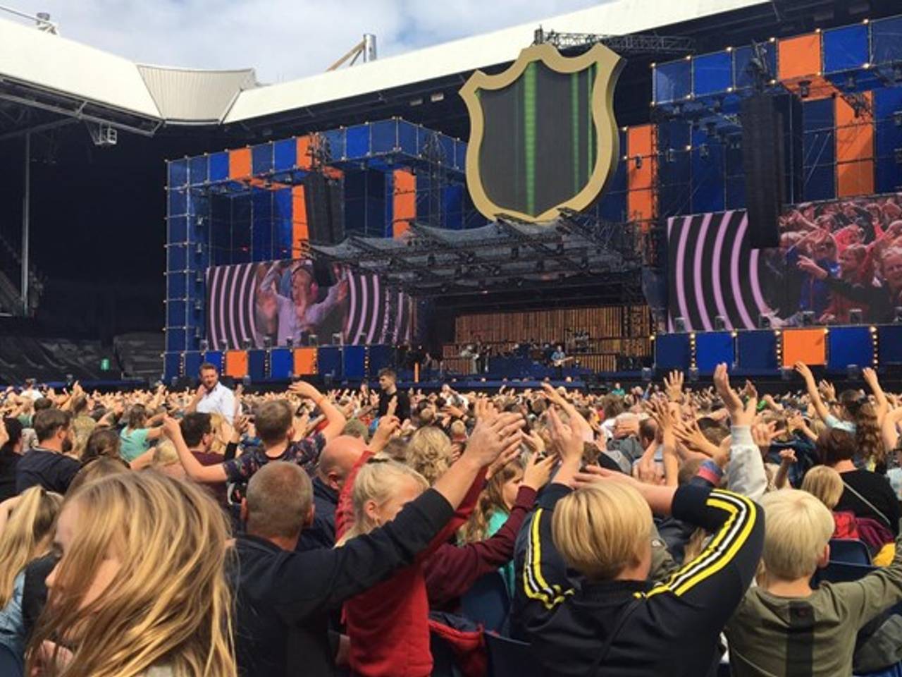 Vorig jaar regende het ook meters ranja tijdens Groots Junior.