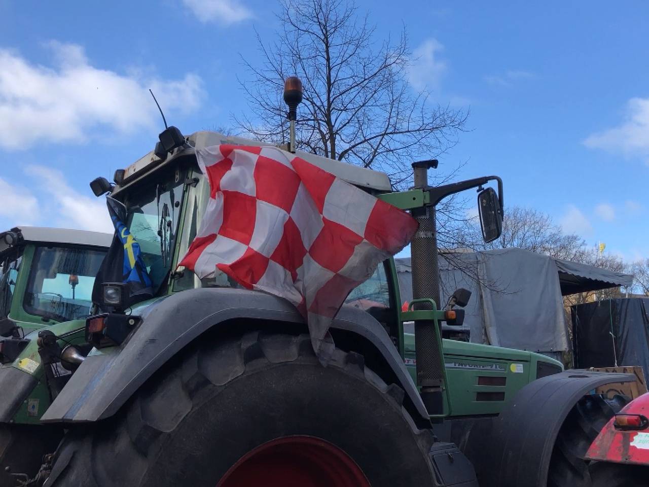 Ook Brabantse boeren zijn in Den Haag aanwezig.
