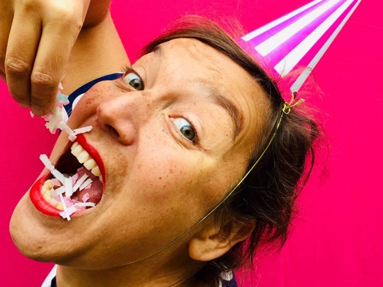 Eetbare confetti (foto: Ida van Esch).