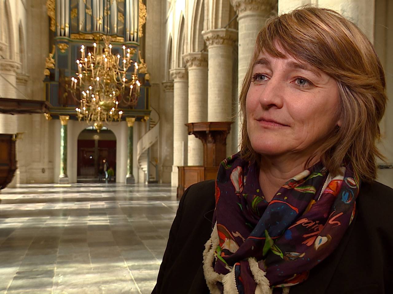 Marieke Wiegel, de nieuwe directeur van de Grote Kerk Breda