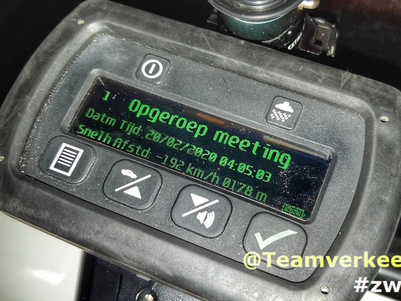 De man had zijn rijbewijs net een week terug (foto: Politie).