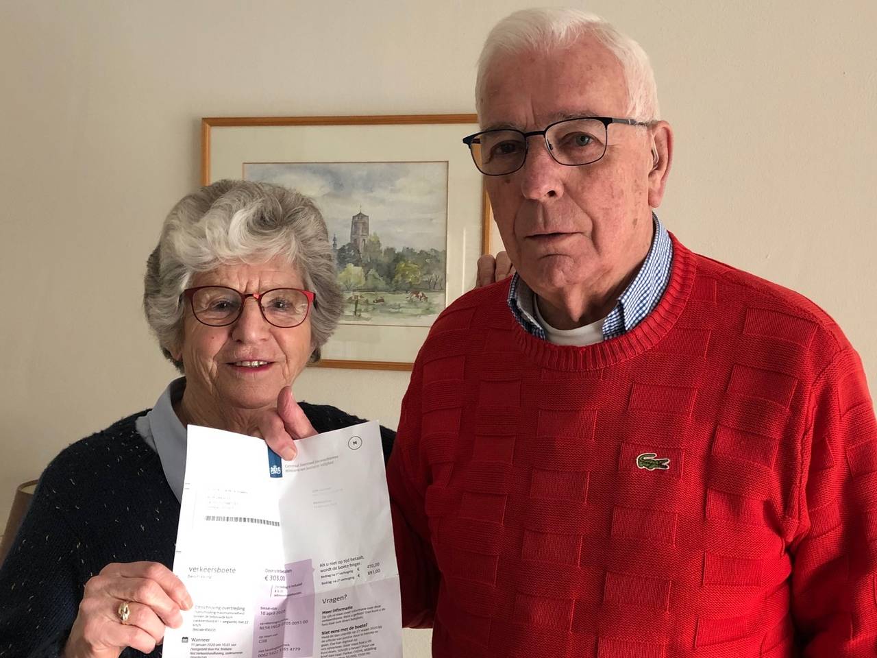 Bejaarden pikken verkeersboete niet