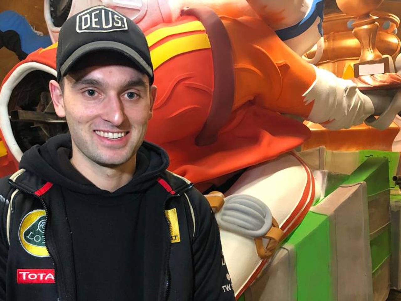 Wagenontwerper Koen Cuelenaere. (Foto: Erik Peeters)