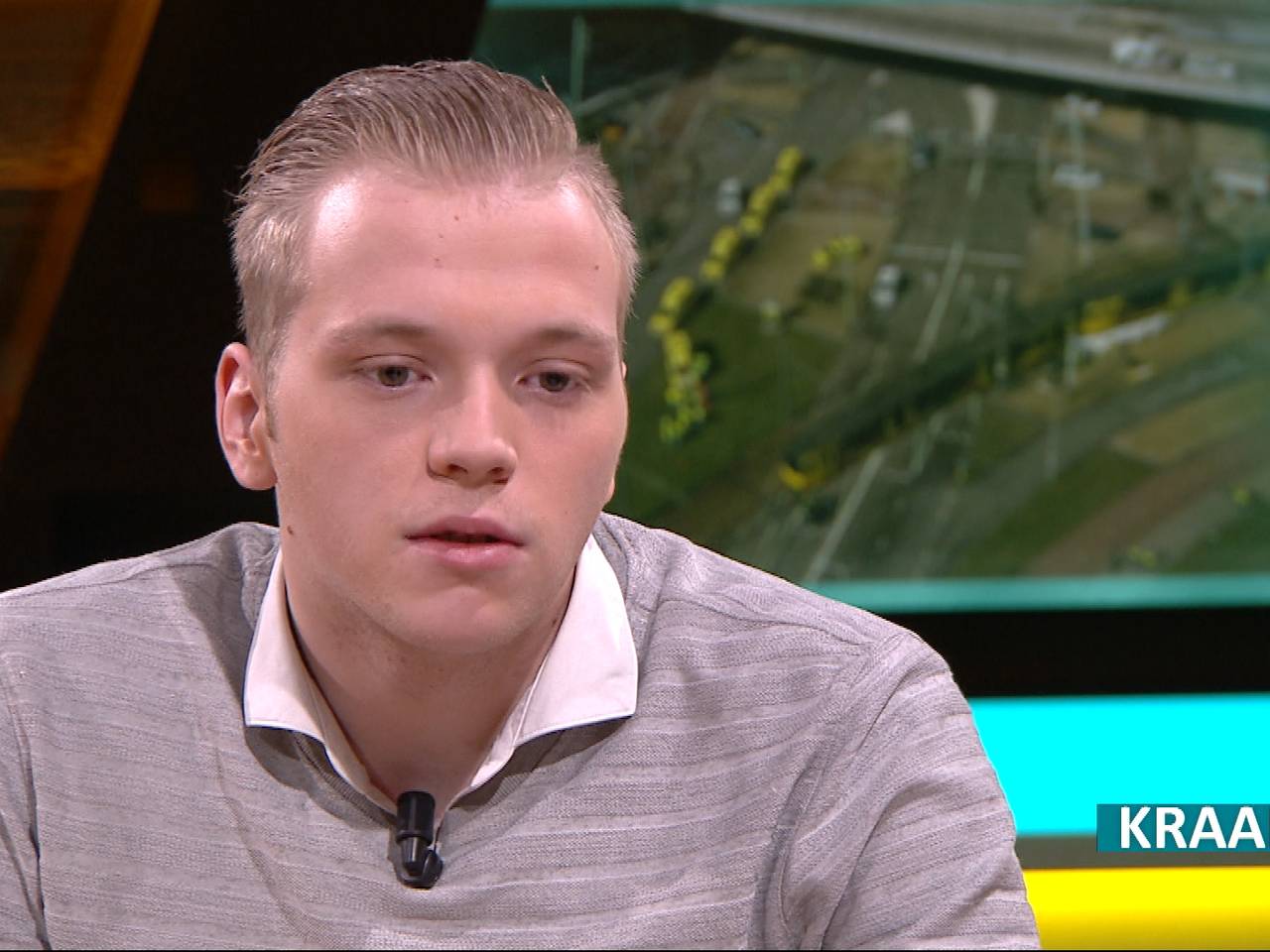 Nicky van Grinsven, getuige van de aanslag in Utrecht.