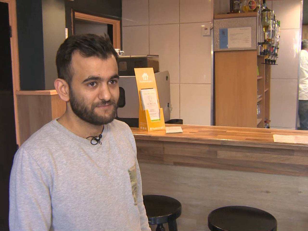 Star, eigenaar van pizzeria Het Akkertje (foto: Omroep Brabant)