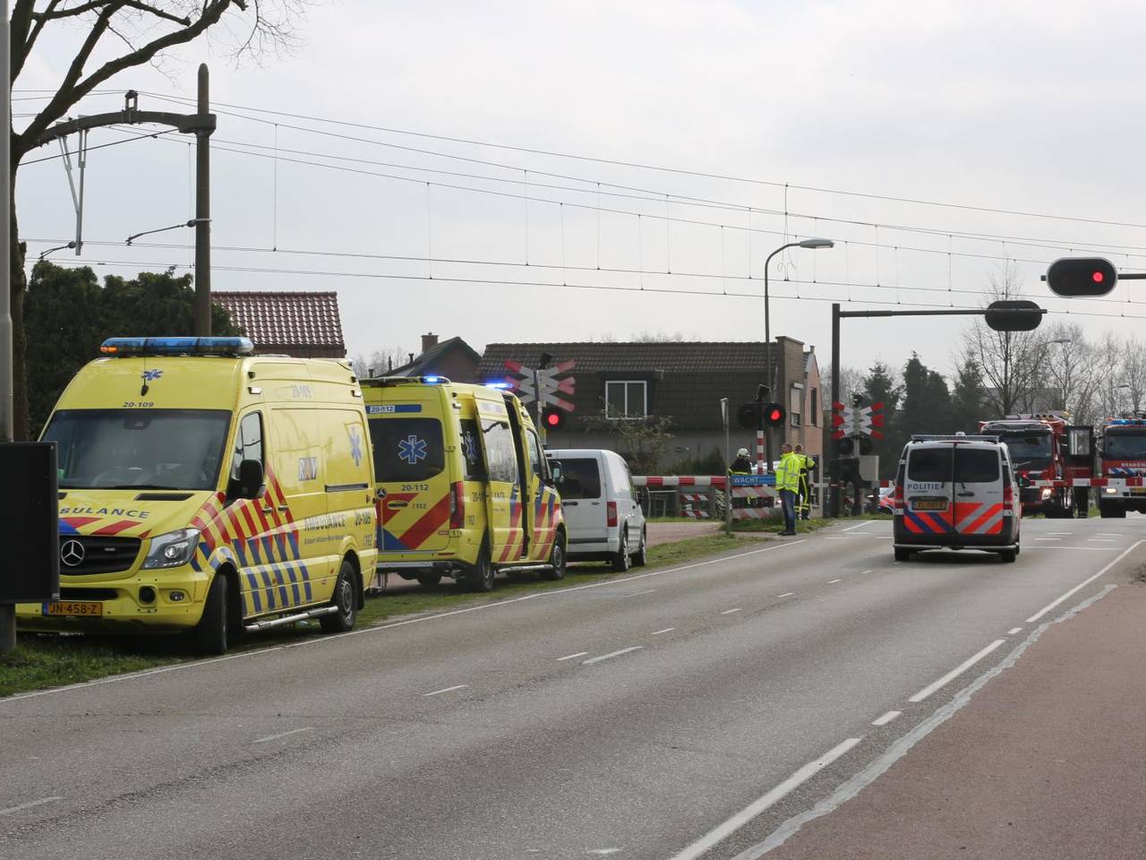 Aanrijding spoor Roosendaal legt treinverkeer plat (foto: Christian Traets / SQ Vision Mediaprodukties)