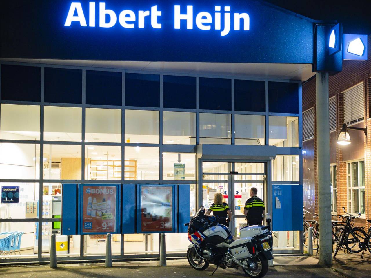 Overval bij Albert Heijn-supermarkt in Goirle