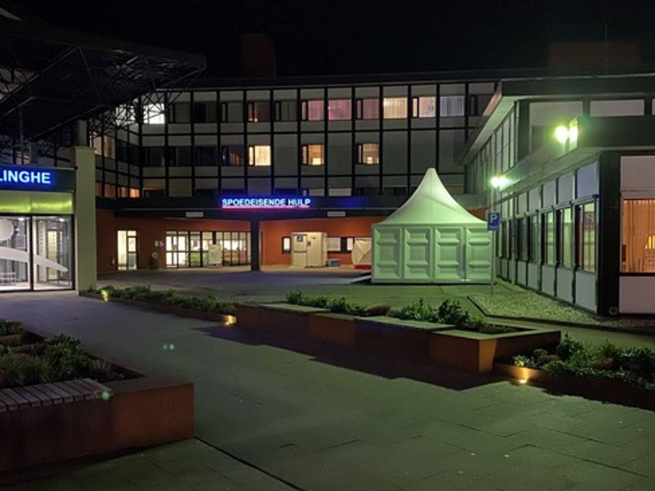 Ziekenhuis Nij Smellighe in Drachten. (Foto: Omroep Fryslan / De Vries Media)