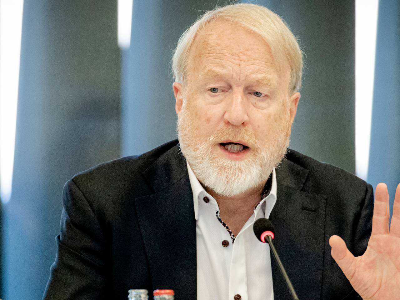 Jaap van Dissel van het RIVM praat de Tweede Kamer bij over de ontwikkelingen rond het coronavirus. (Foto: ANP)