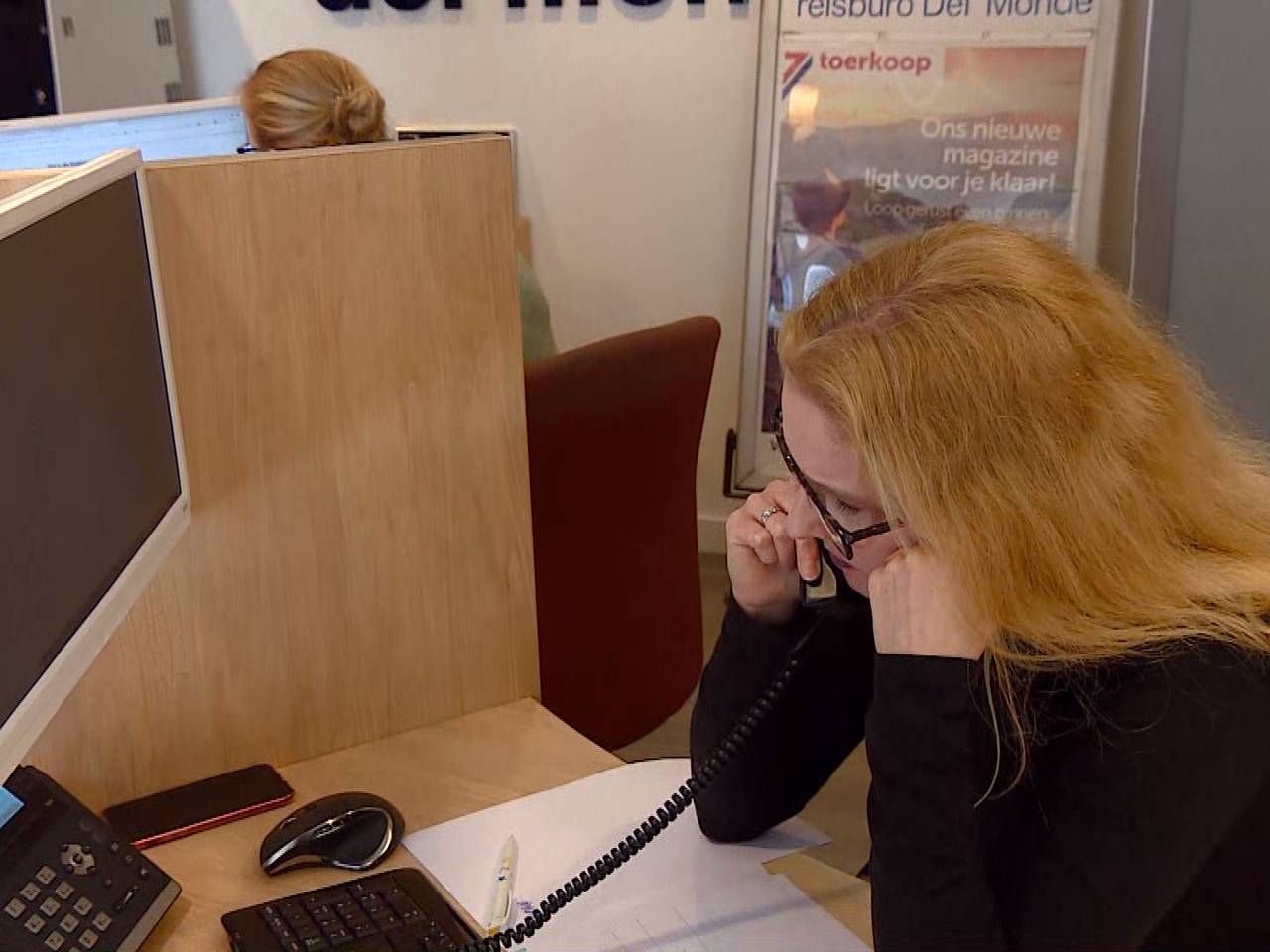 Bij reisbureau's komen veel telefoontjes binnen van reizigers die komende weken naar de VS zouden reizen. ( Foto: omroep Brabant)