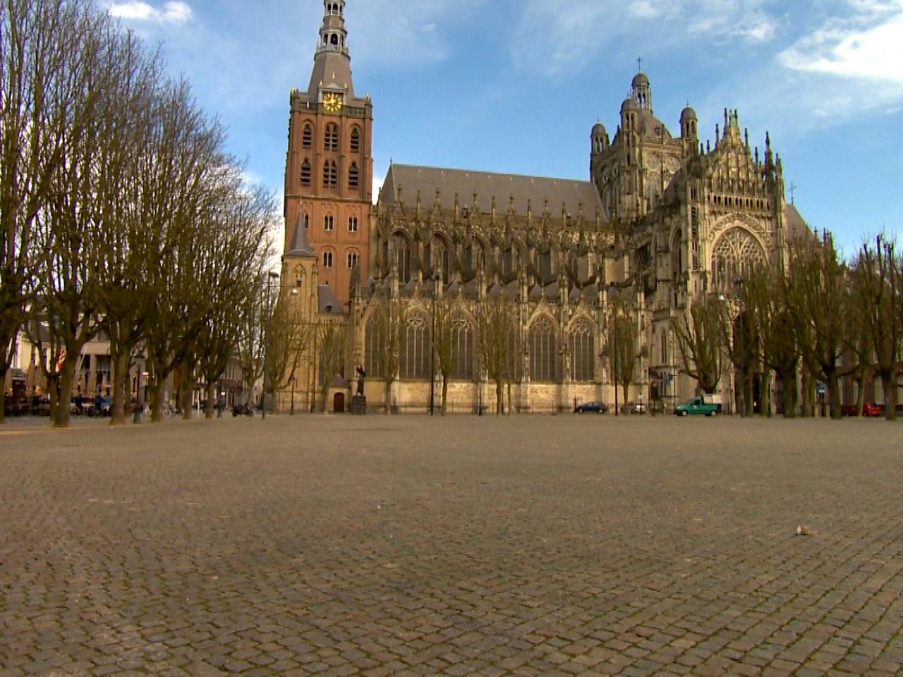 Ook op de Parade in Den Bosch was niemand te bekennen