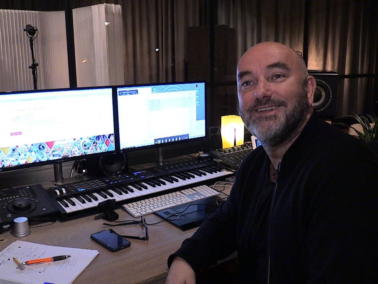 Componist van de Efteling René Merkelbach (foto: Tom van den Oetelaar).