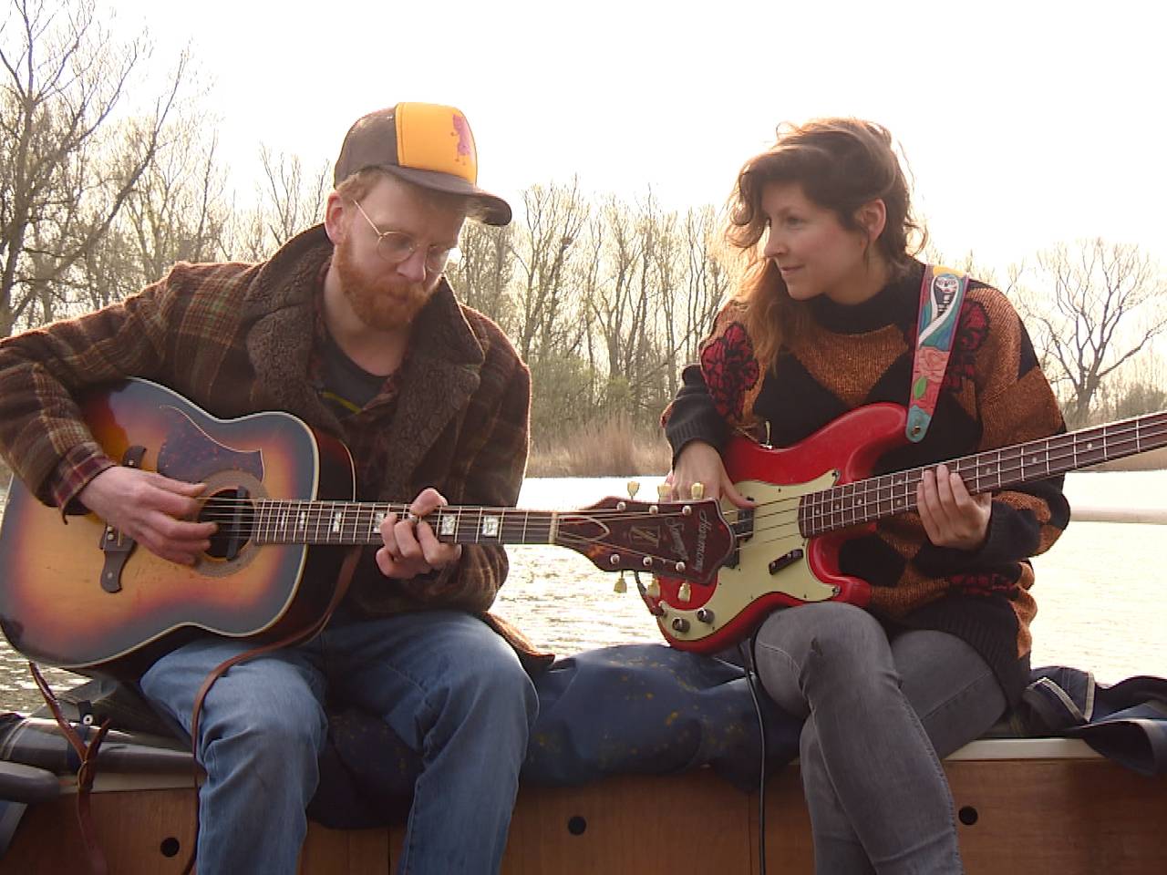 Ook in coronatijden kan er nog muziek gemaakt worden.