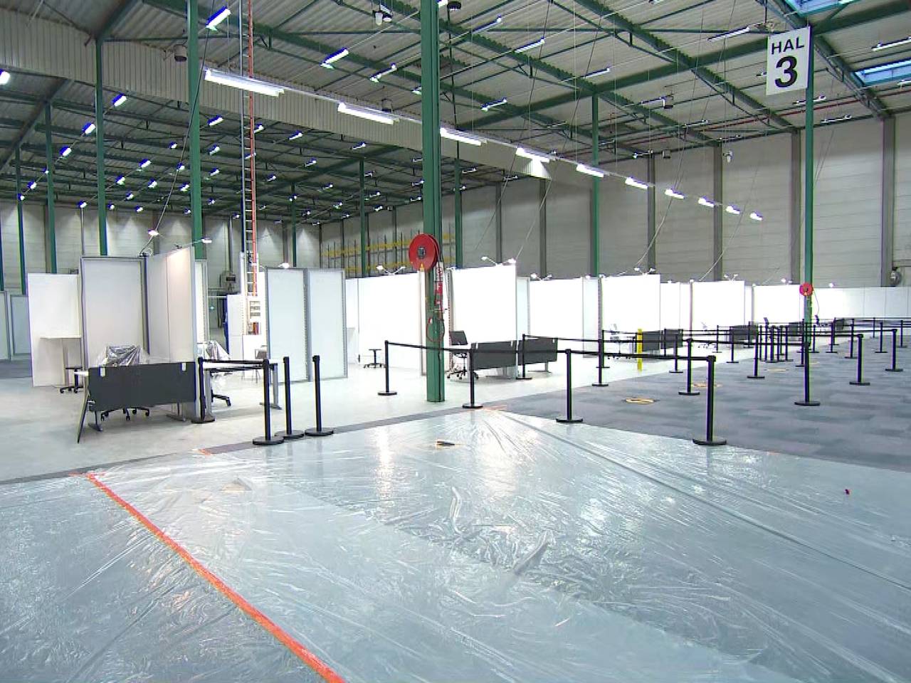 De priklocatie in Veghel.