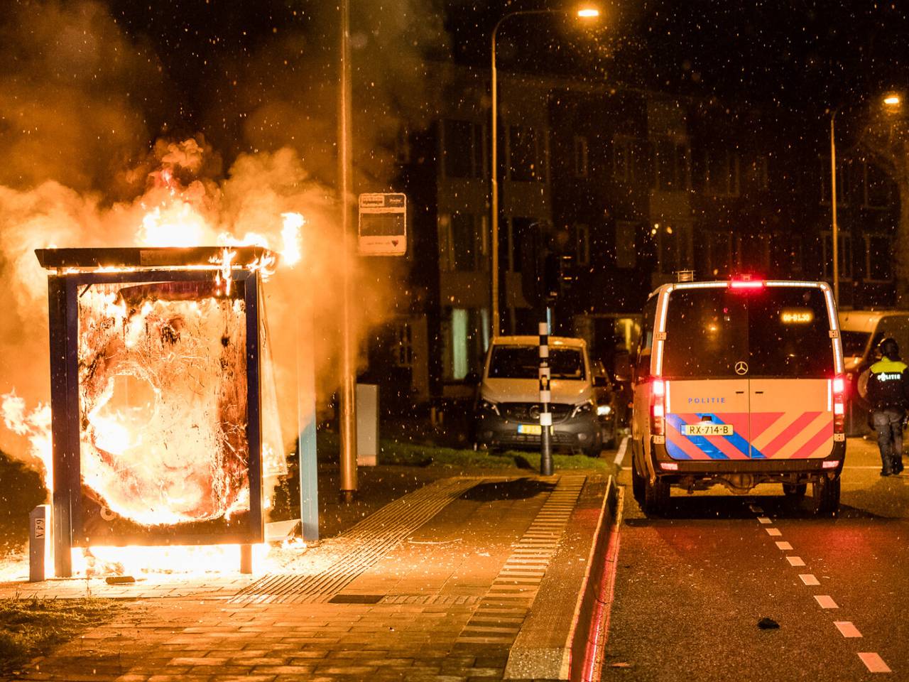 Rellen in Tilburg (foto: SQ Vision).