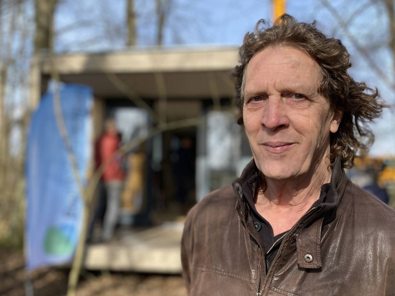 Initiatiefnemer Jan Ottens (foto: Jan Peels).