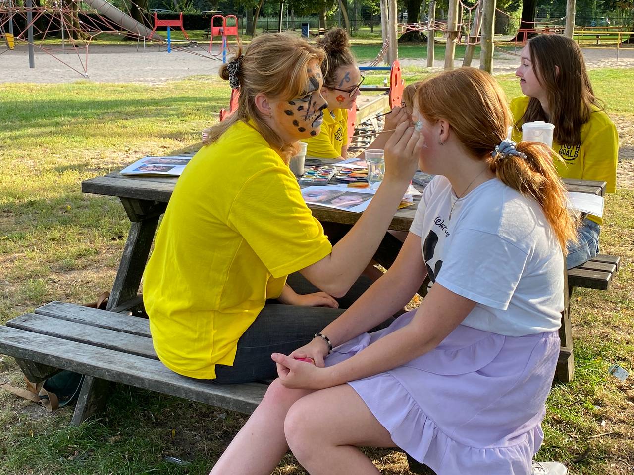 Buurtgezinnendag in speeltuin De Vrouwenhof.