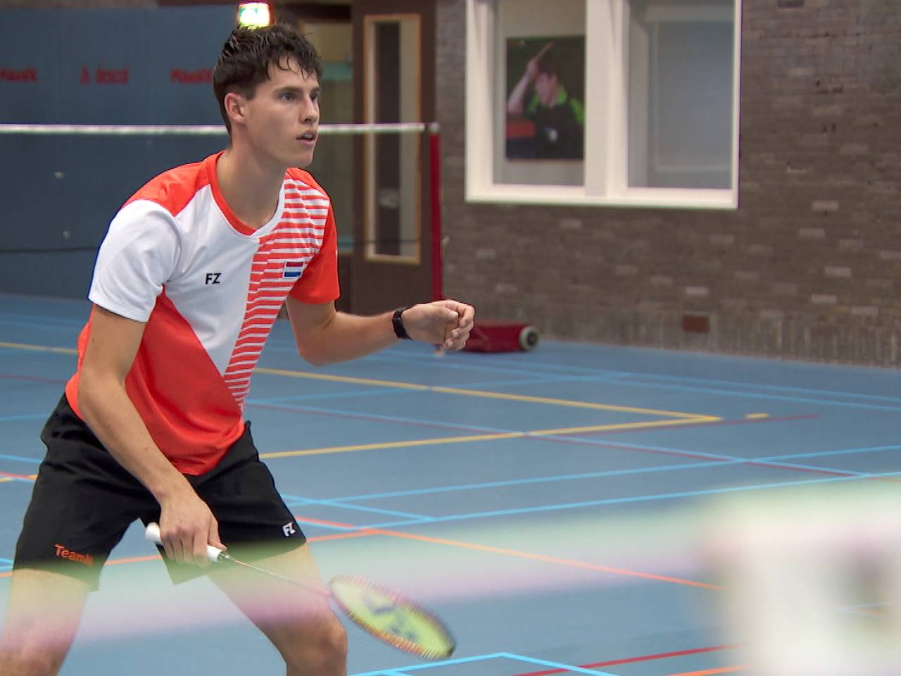 Gijs bouwt aan Olympische droom én slaat een shuttle met onze stagiair