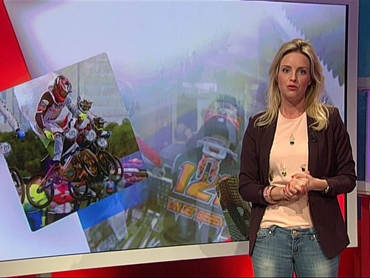 Raymon van der Biezen sneuvelt in kwartfinales wereldbeker BMX Supercross