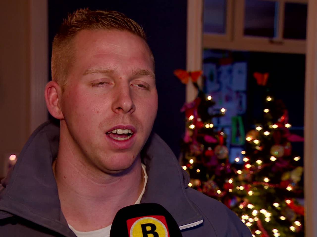 Bladels gezin beleeft toch witte kerst, tot hun grote verdriet...