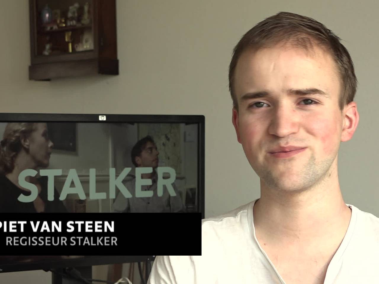 Filmmaker Piet van Steen uit Teteringen hoopt op succes met 'Stalker'.