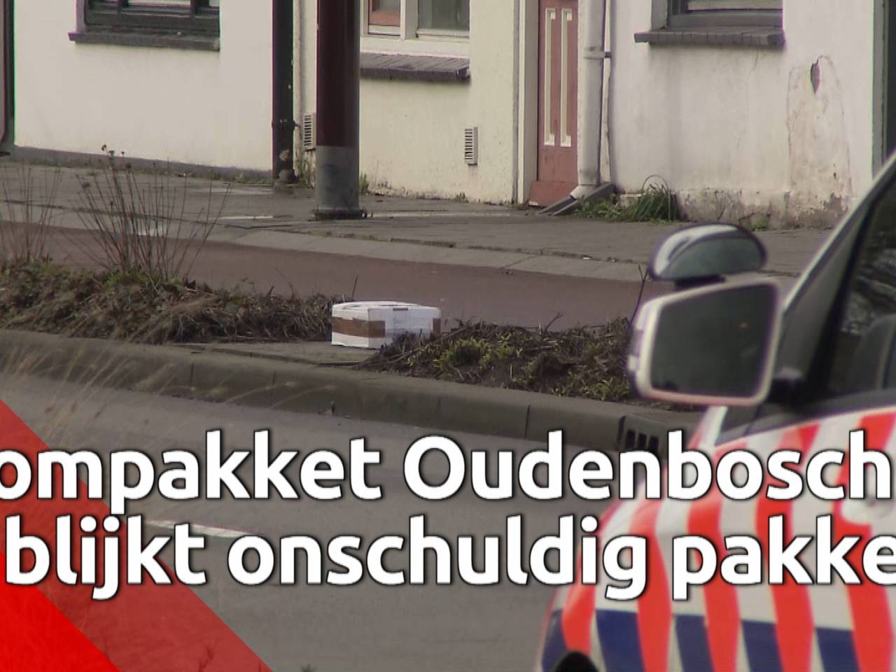 Bompakket Oudenbosch blijkt onschuldig pakket