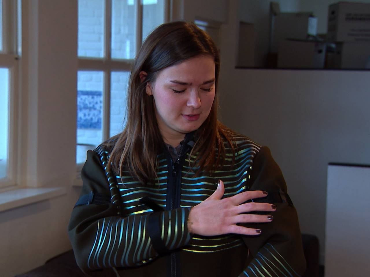 Zo werkt het op afstand bestuurbare knuffelvest.