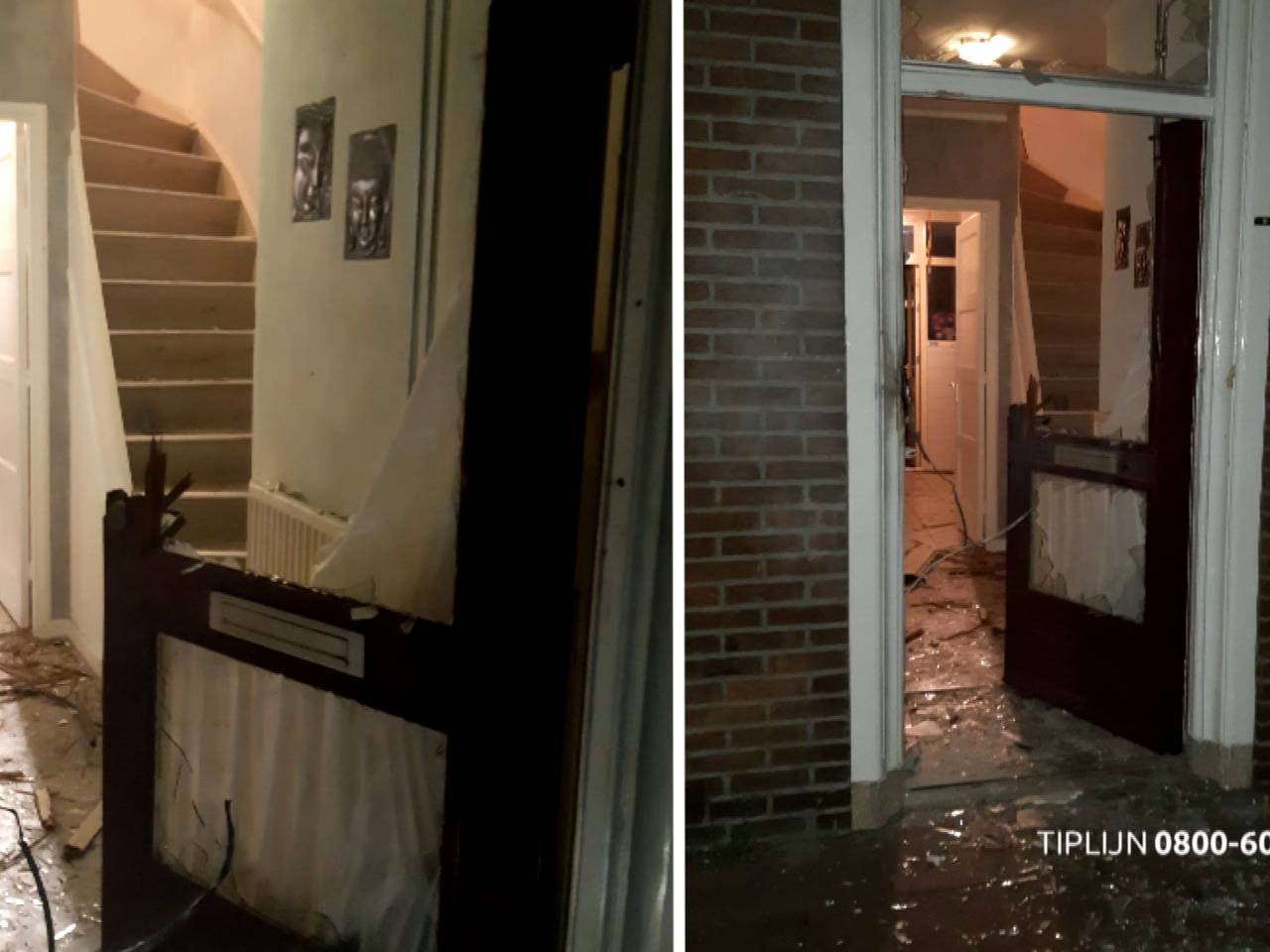 Een vuurwerkbom zorgt voor een enorme ravage in Oss