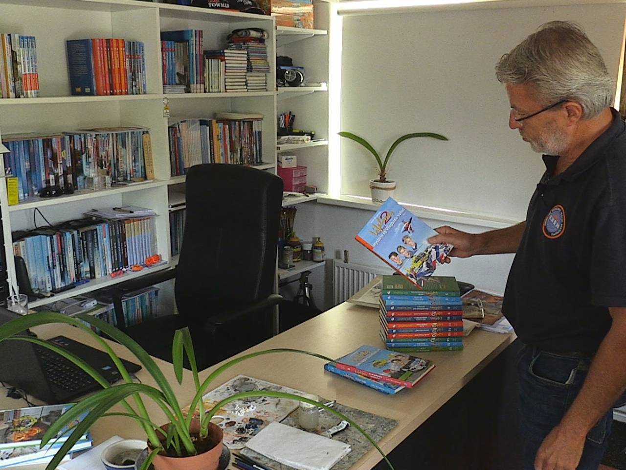 Traumahelikopter die boven Brabant vliegt speelt hoofdrol in boekenserie 