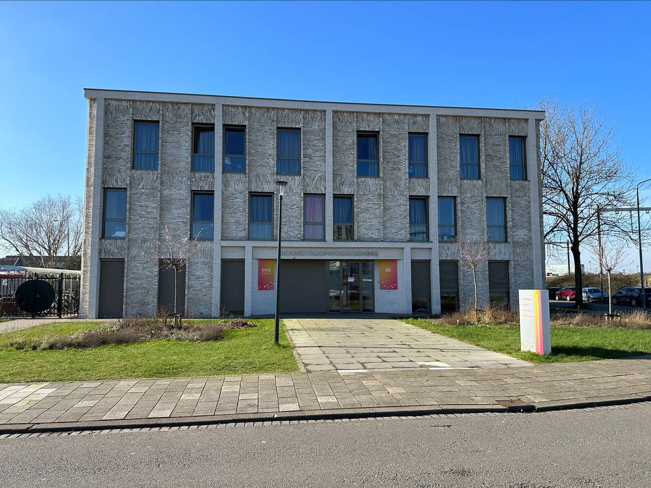 De Doorstroomvoorziening voor daklozen aan de Bredase Slingerweg.