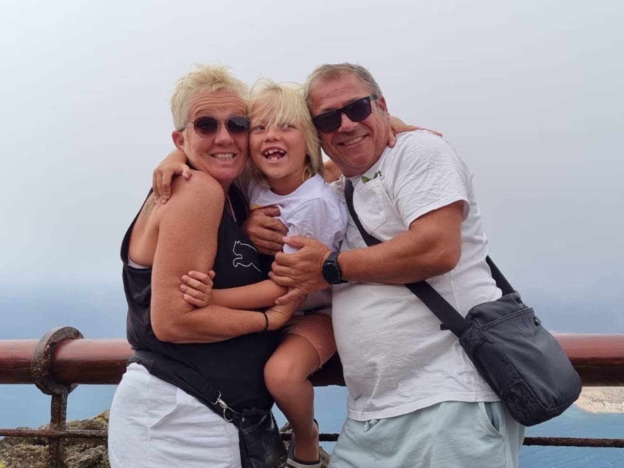 Heidy Sem en haar vriend Rudiger (eigen foto).