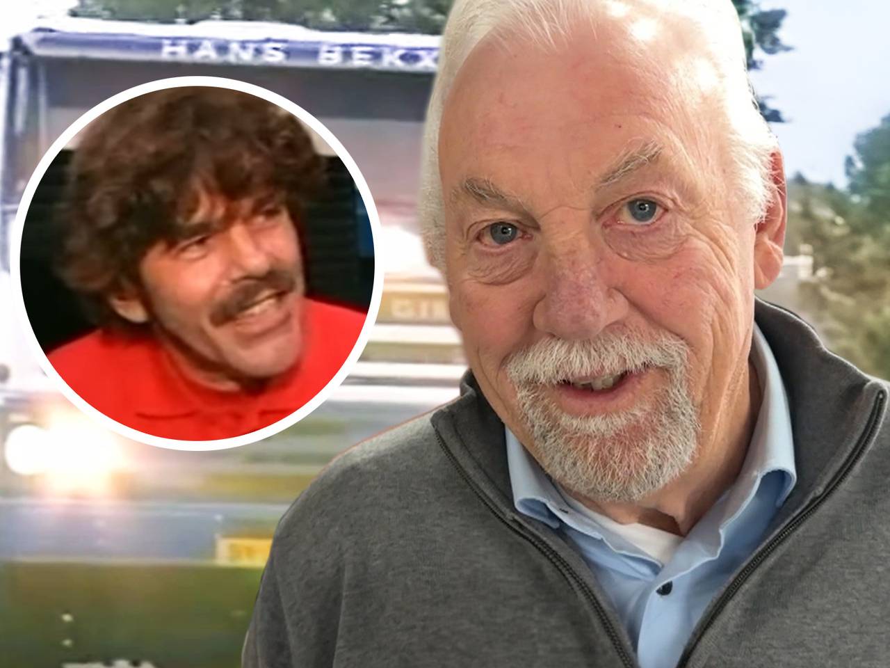 Hans Bekx reed met zanger Bennie Jolink de Dakar Rally.