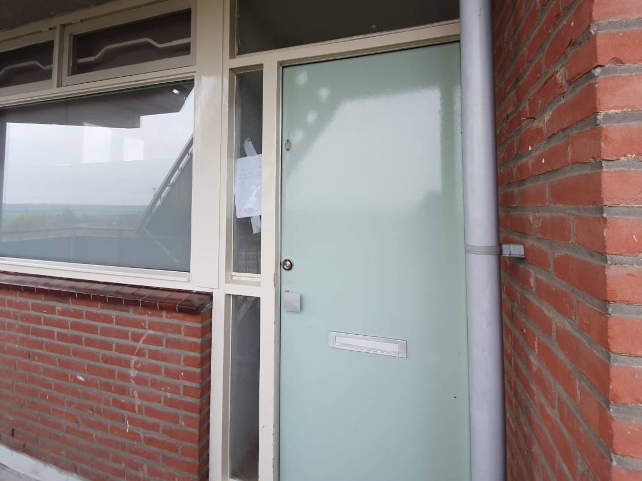 De flat waar het drugslab werd gevonden (foto: Omroep Brabant).