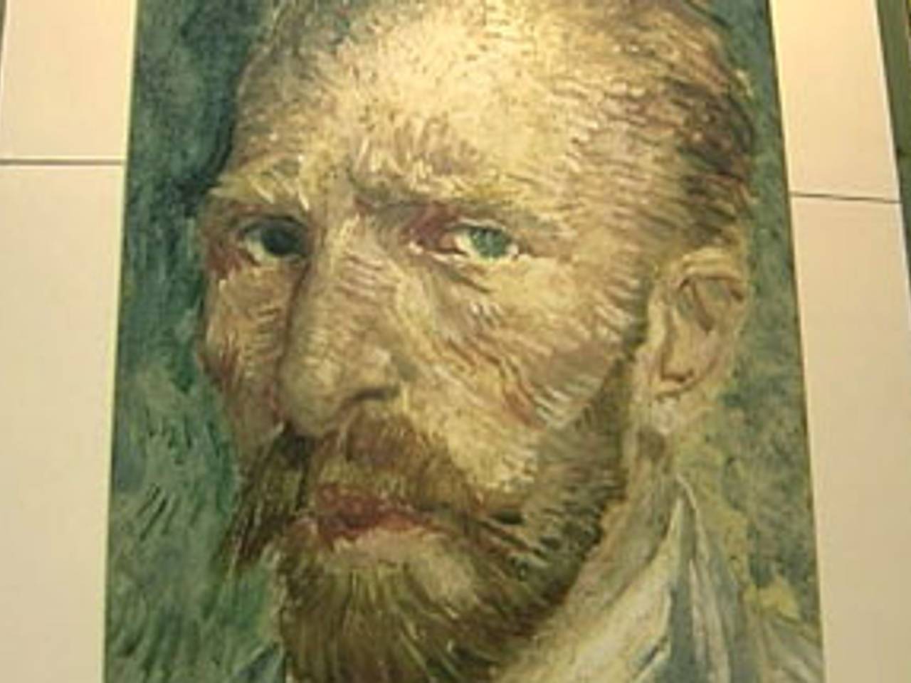 Een zelfportret van Theo van Gogh