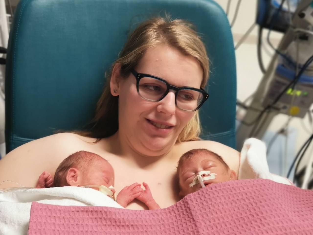 Marjon met Sven (l) en Meike (foto: Lin's Moments/ Make a memory).