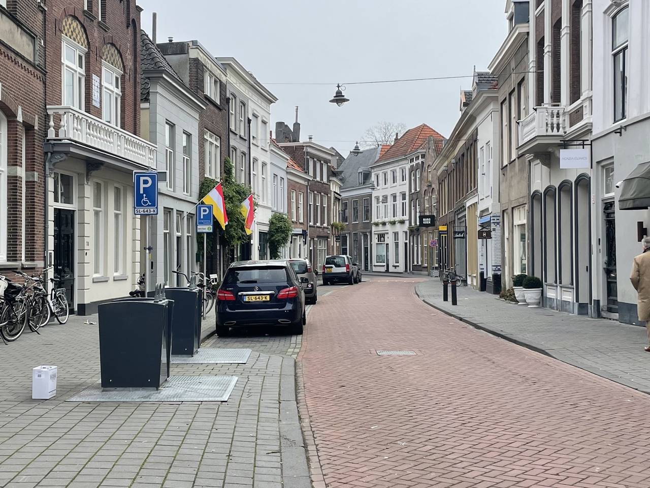 De Verwersstraat in Den Bosch waar het opstootje plaatsvond (foto: Omroep Brabant).