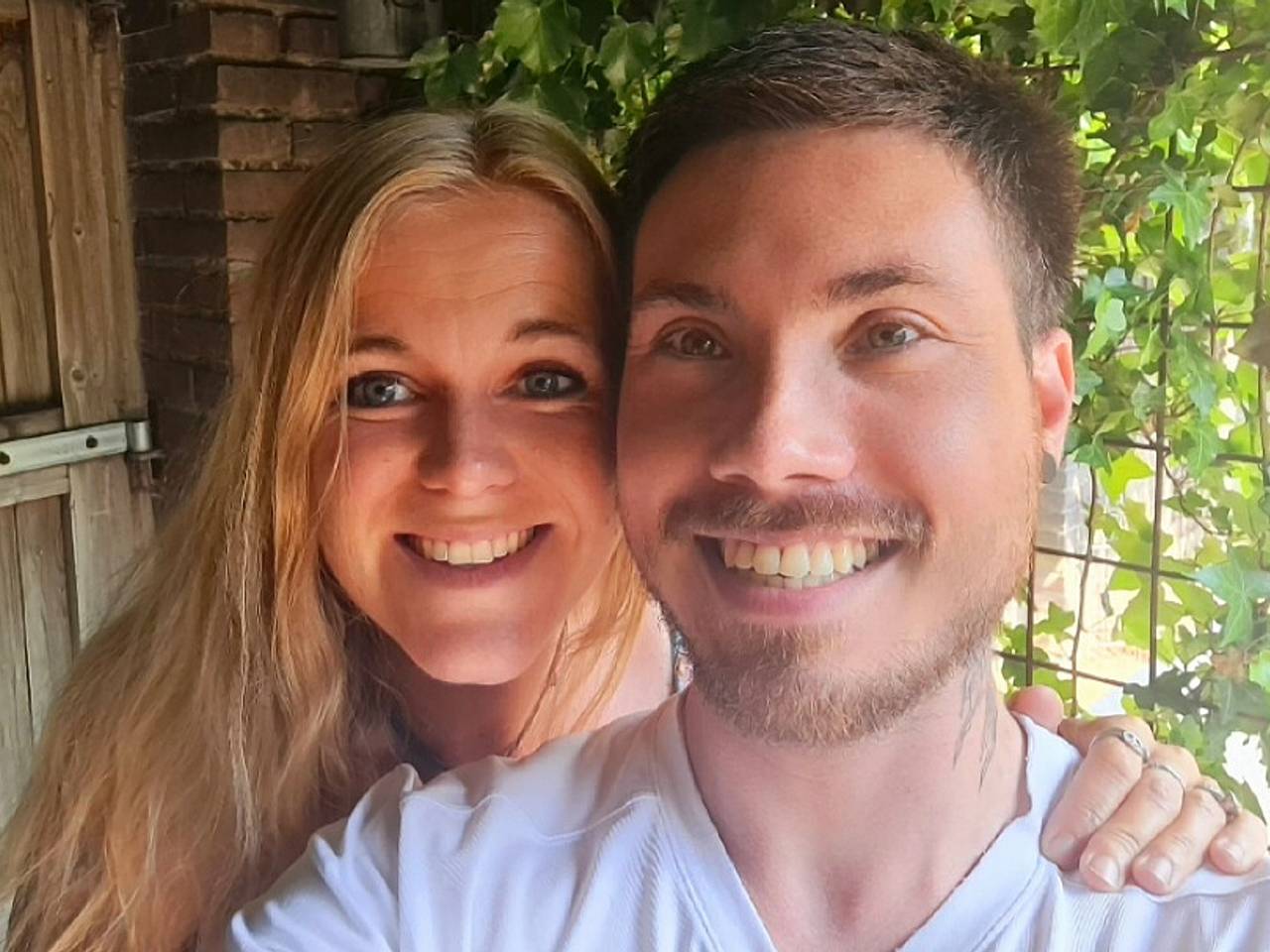 Charlotte en Daniël: 'Hij was mijn soulmate'. (Foto: Charlotte)