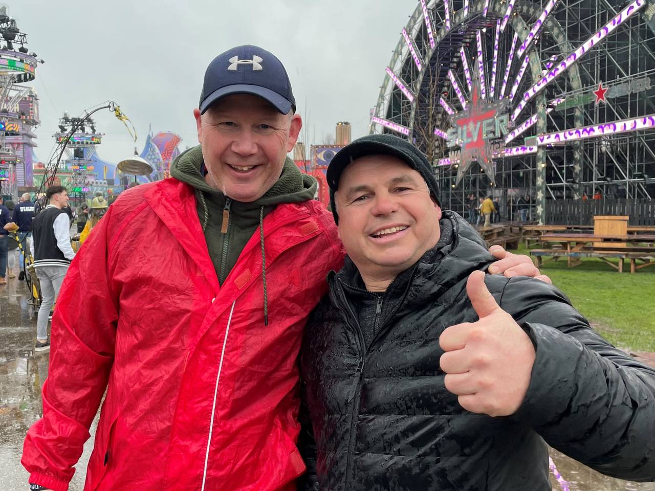 Peter uit Middelbeers en Rob uit Esbeek (foto: Jos Verkuijlen).