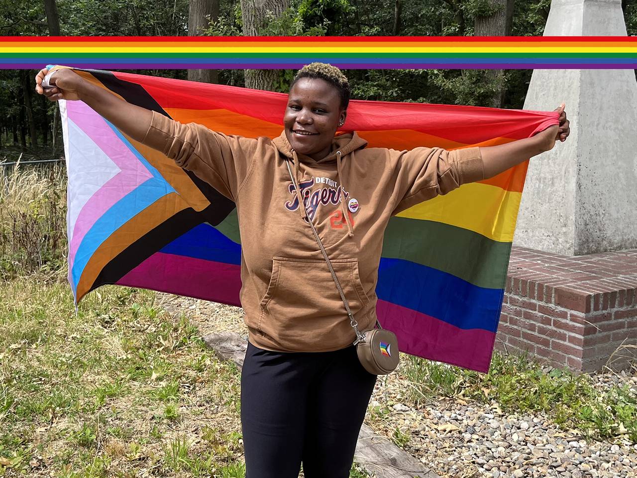 Victoria Bassey werd bijna het land uitgezet (foto: Ista van Galen).