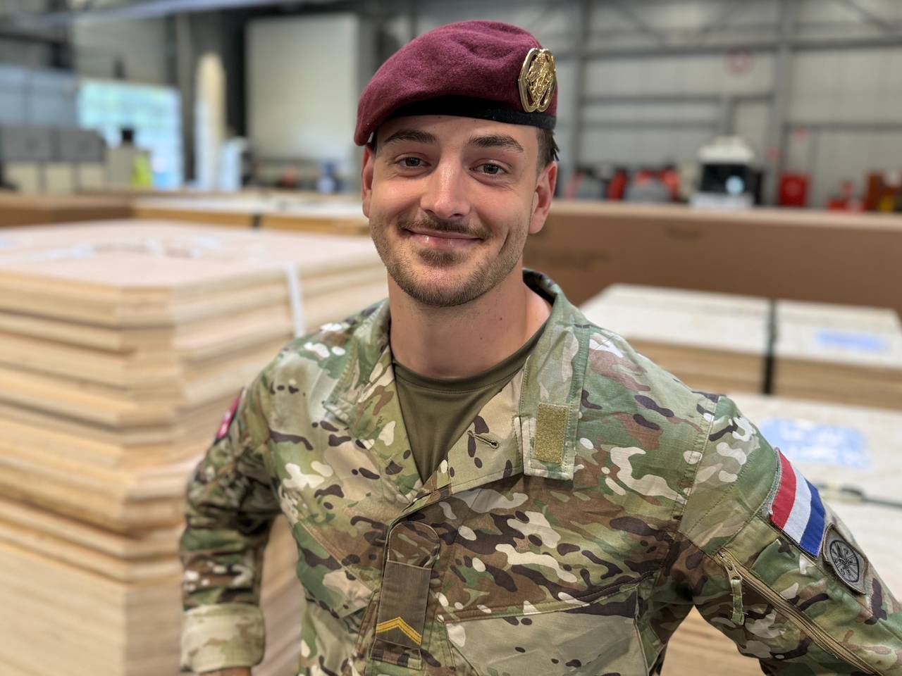 Maurice is gespecialiseerd in droppings (foto: Omroep Brabant).