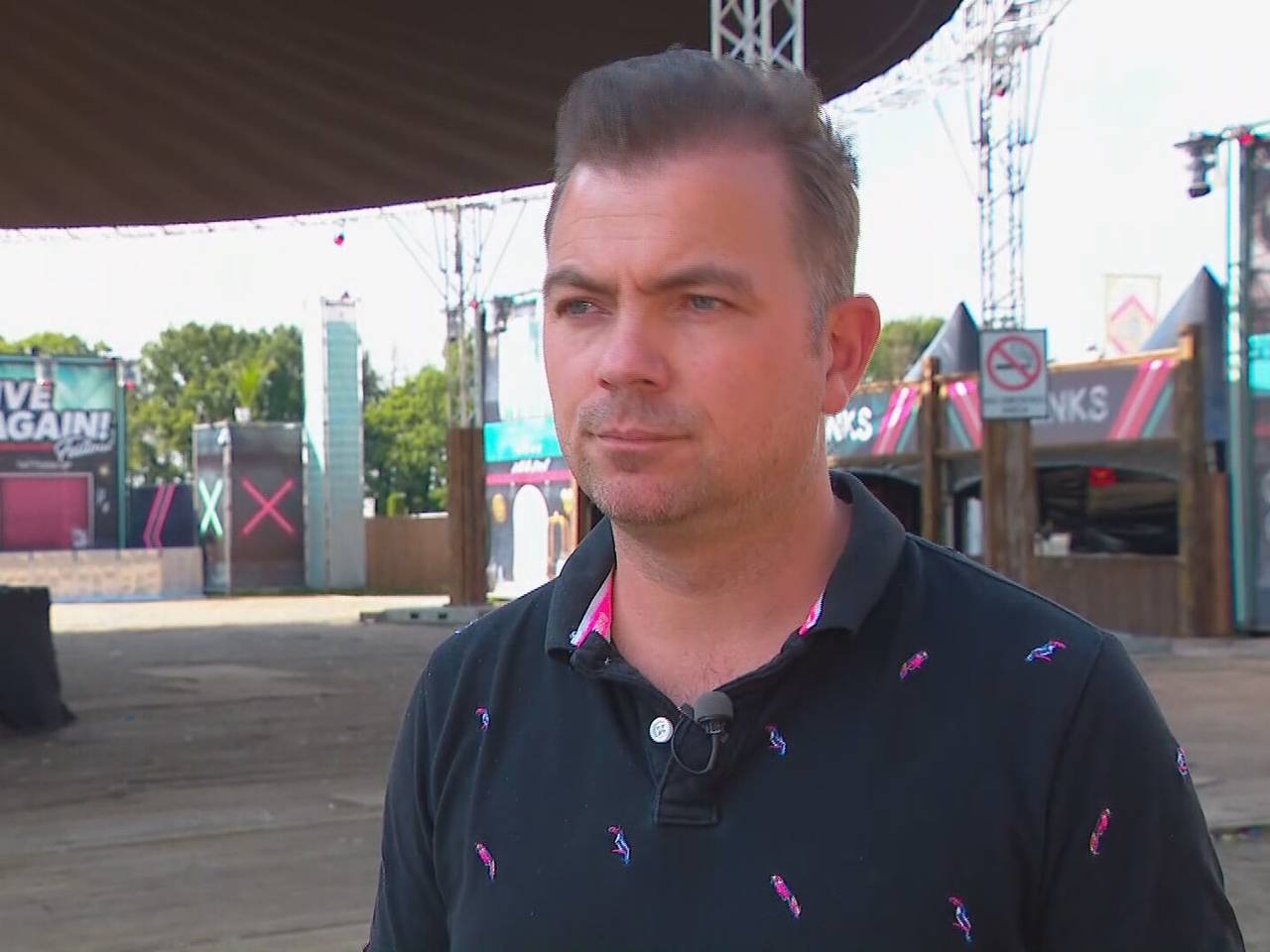 Johan Dortmans van de organisatie van 7th Sunday: Live Again!