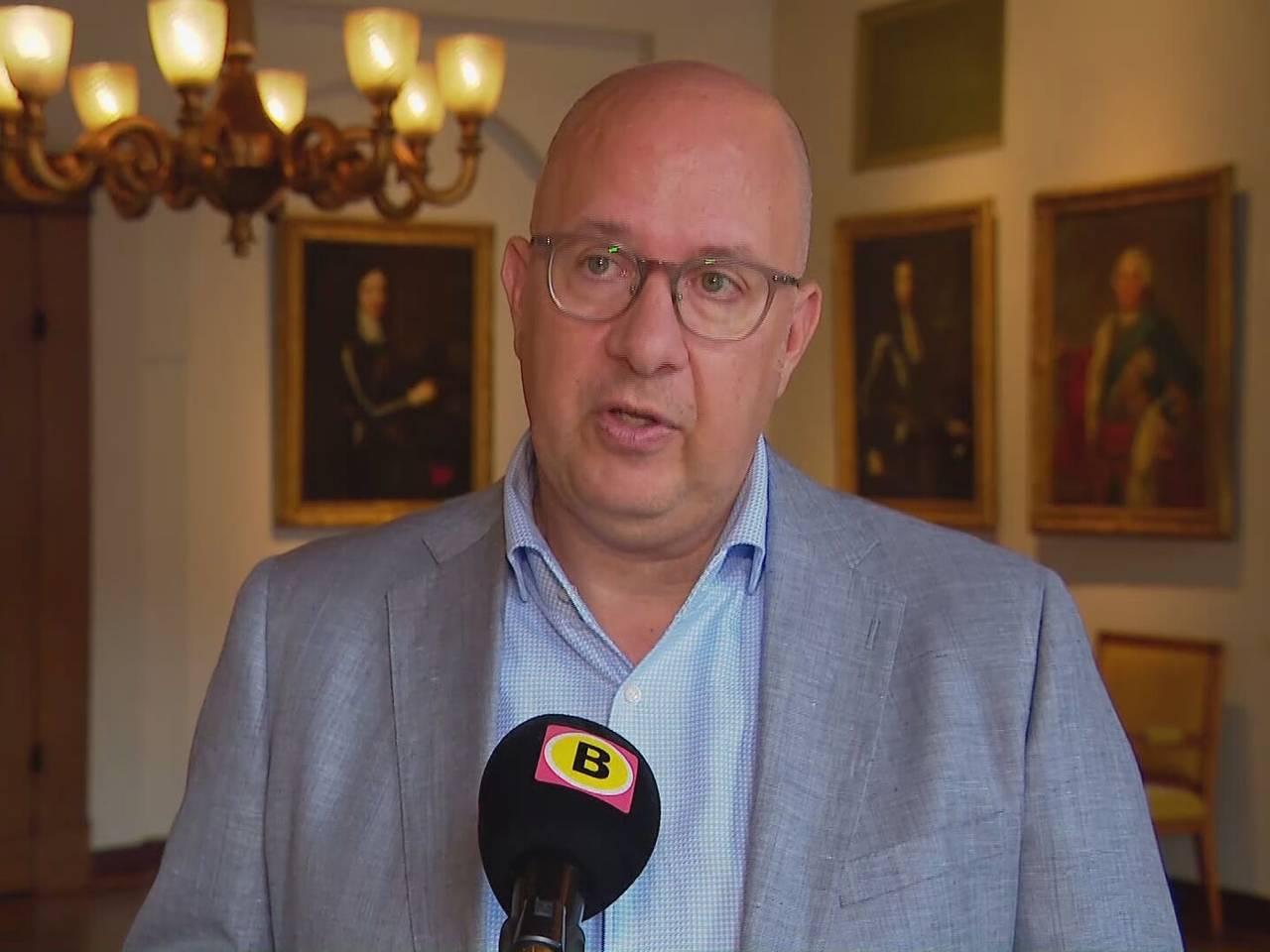 Burgemeester Jack Mikkers. 
