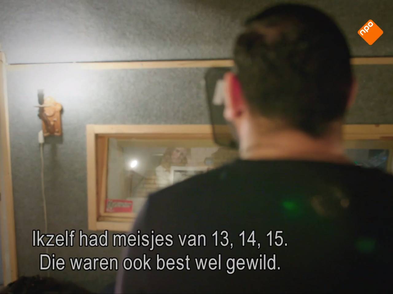 Fragment uit de uitzending van 'Jojanneke uit de prostitutie'.