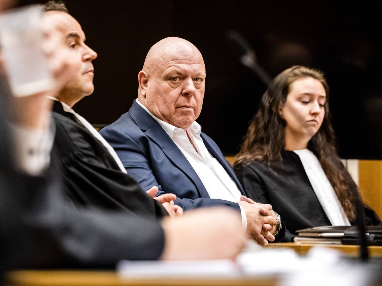 Peter Gillis in de rechtbank in Den Bosch (foto: ANP).