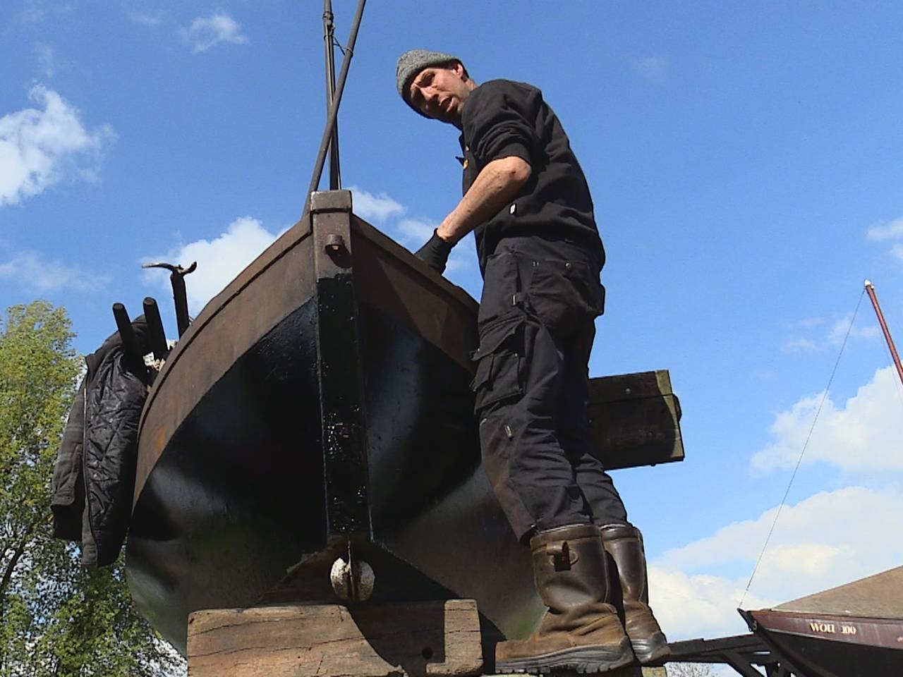 Passie en liefde voor de zalmschouw zit bij de echte liefhebber héél diep  