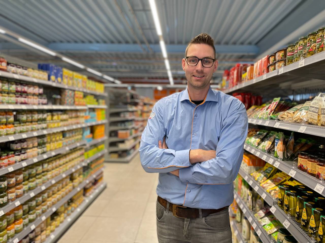 Supermarkt in Giesbergen is gered